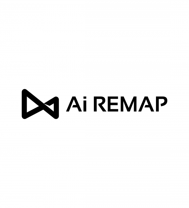 Ai REMAP Logo - Black with White Background - 5000x5000
