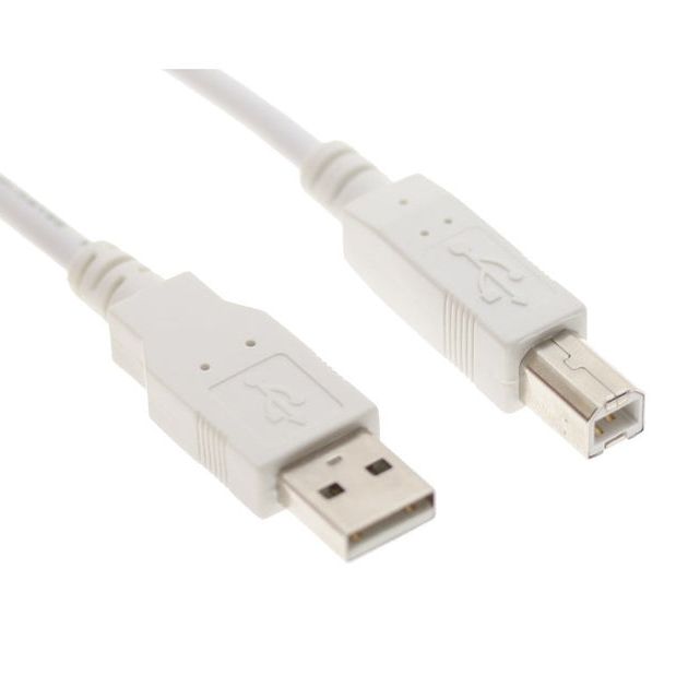 Usb 2 0 Extension Cable 3m A Male Plug To B Female Plug White