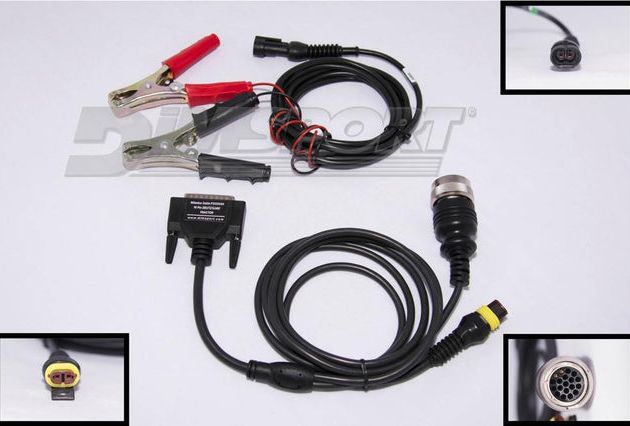 Dimsport Deutz Same 19 Pin Diagnostic Connector F32gn060