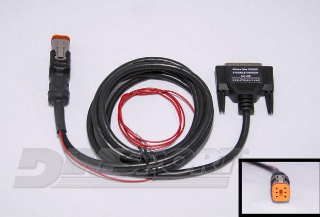 Dimsport Harley Davidson 6 Pin Diagnostic Connector F32gn062
