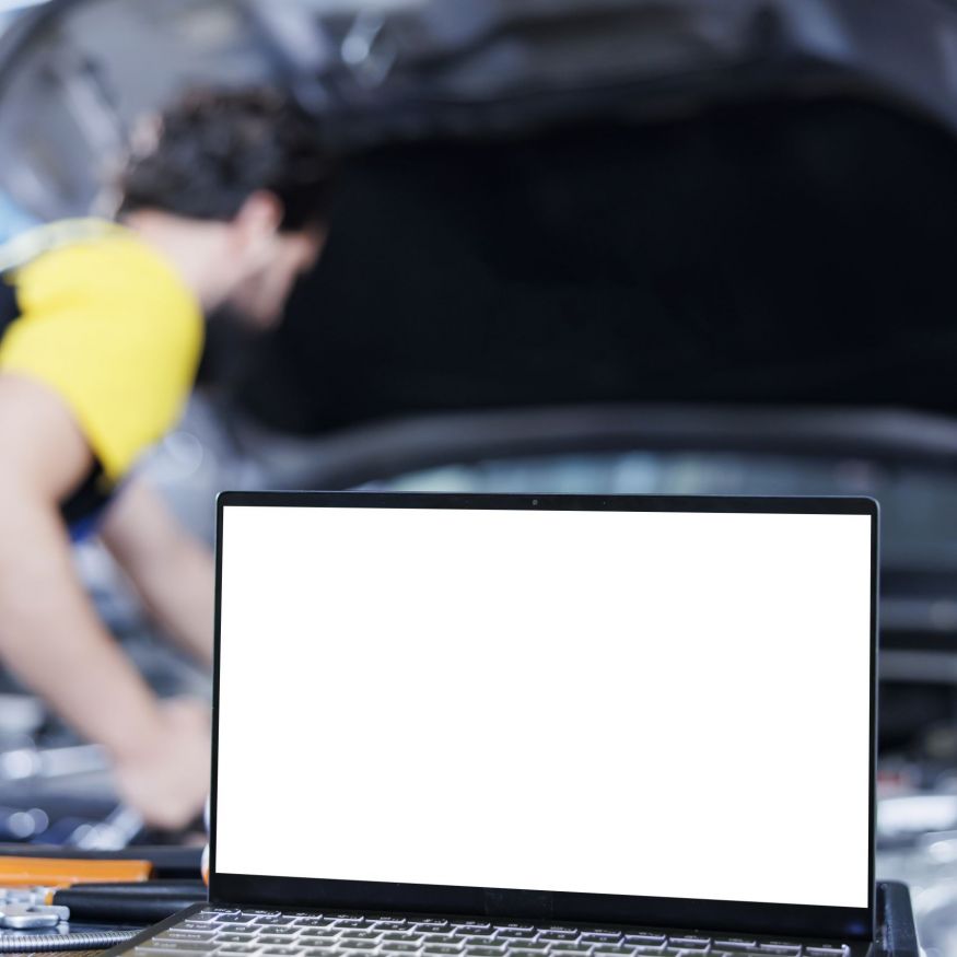 Ai Remap, expert car tuning Birmingham – mockup-device-in-auto-repair-shop-2025-02-18-00-19-48-utc-scaled